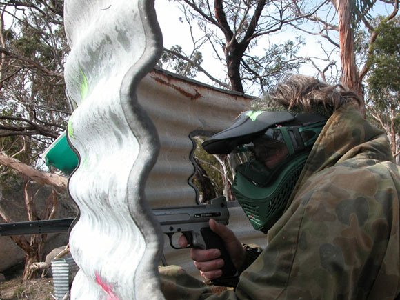 Delta Force Paintball Geelong Dr Evil's Laser