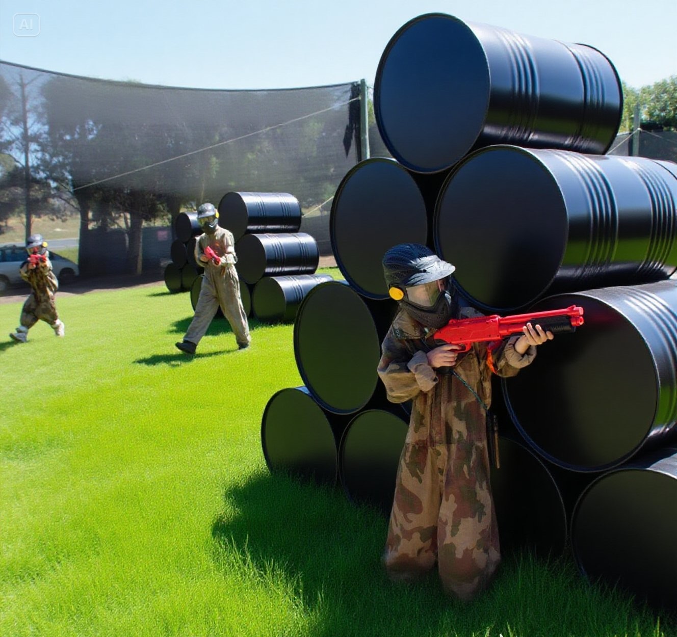 Miniball – Paintball for kids